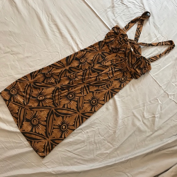 Sz 4 DVF Silk & Stretchy Dress - Picture 6 of 13